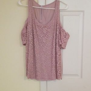 Blush Lace shirt
